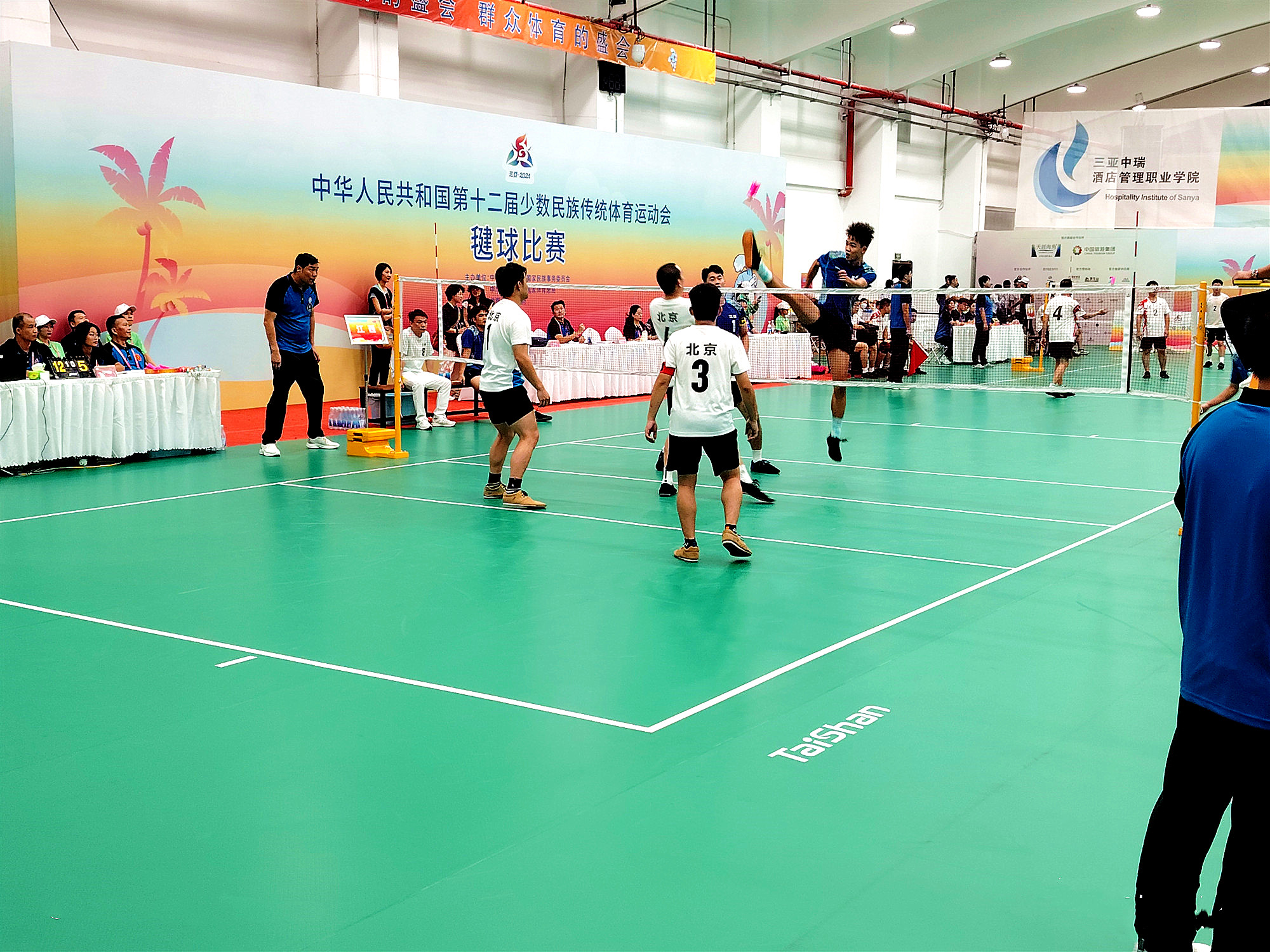 奥运品质｜米兰·(milan)体育各类场地器材亮相第十二届全国少数民族传统体育运动会